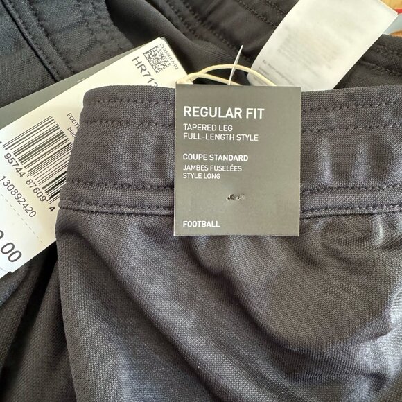 NWT Adidas Mens Tiro Track Pant Black/Team Power Red size L - Picture 5 of 5